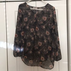 Loft dress shirt sheer